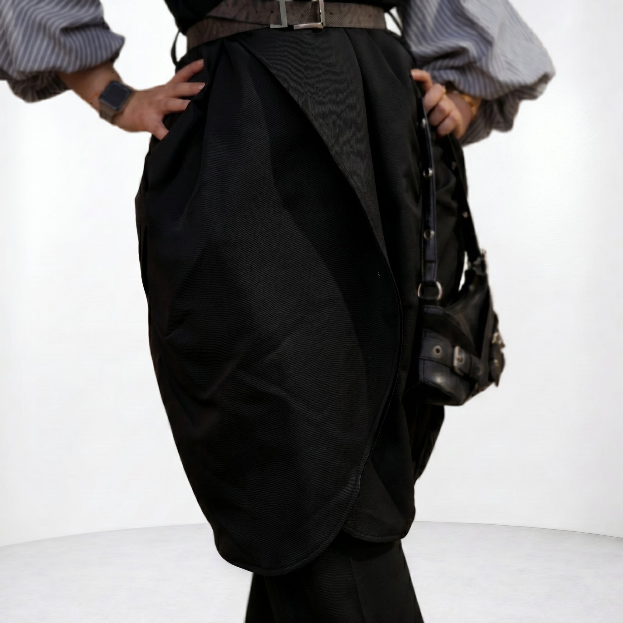 DrapDazzle Blazer - Black