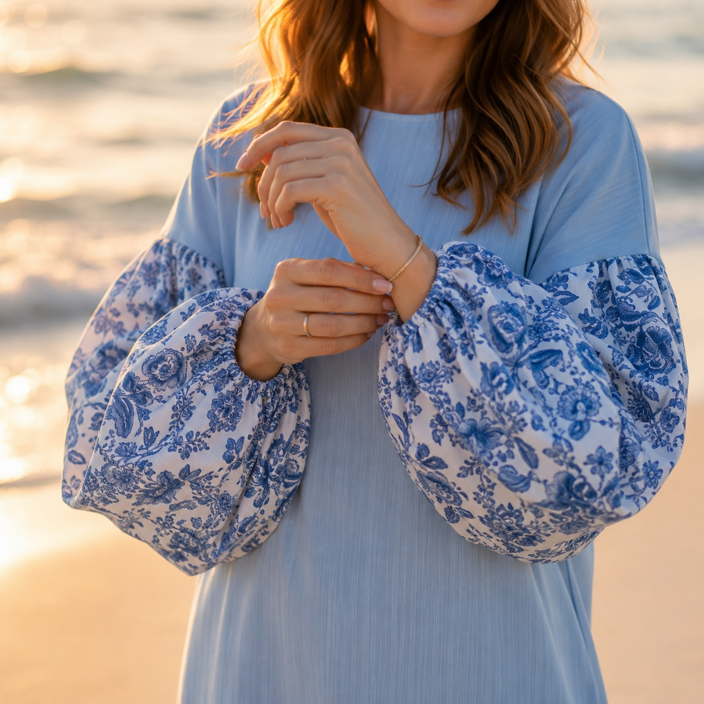 SymmetrySky Beach Dress