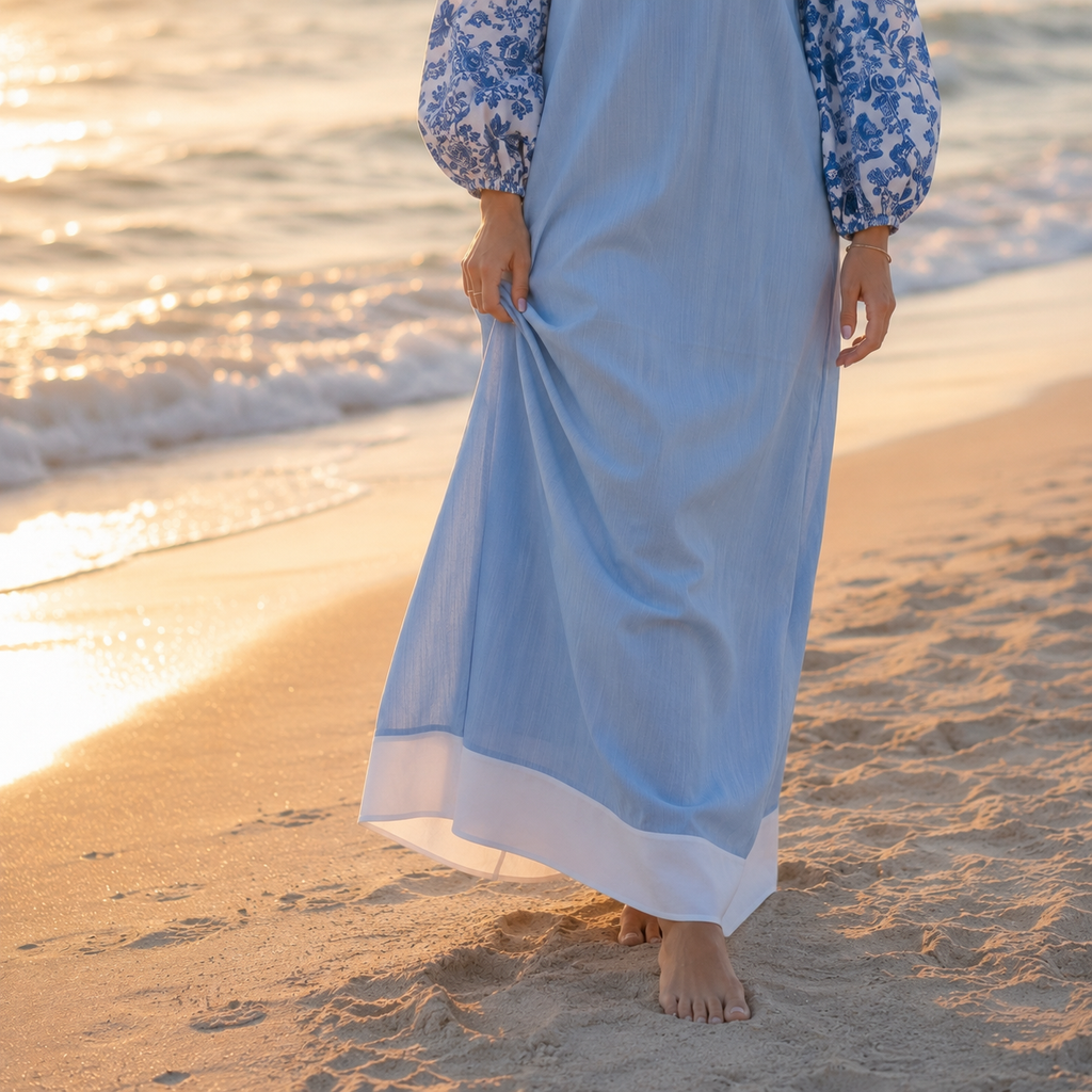 SymmetrySky Beach Dress