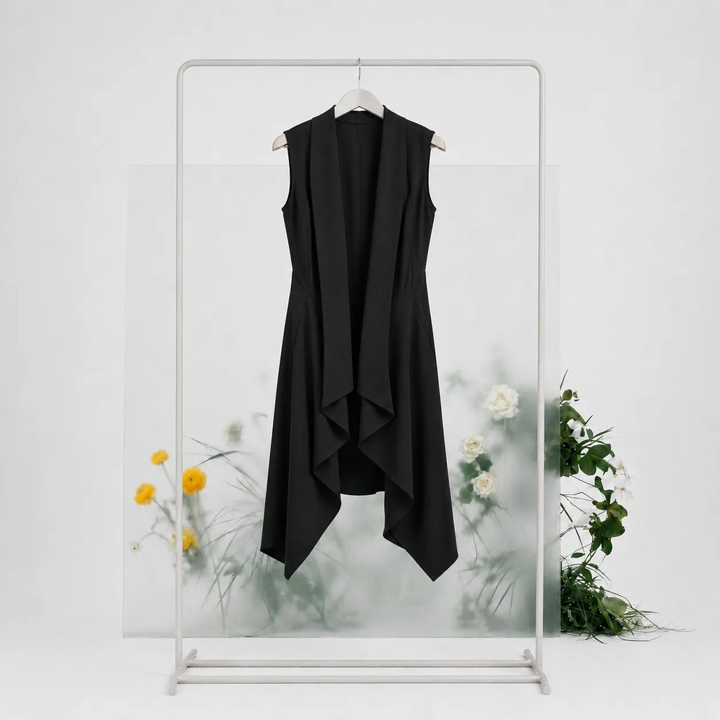 DrapDazzle Blazer - Black