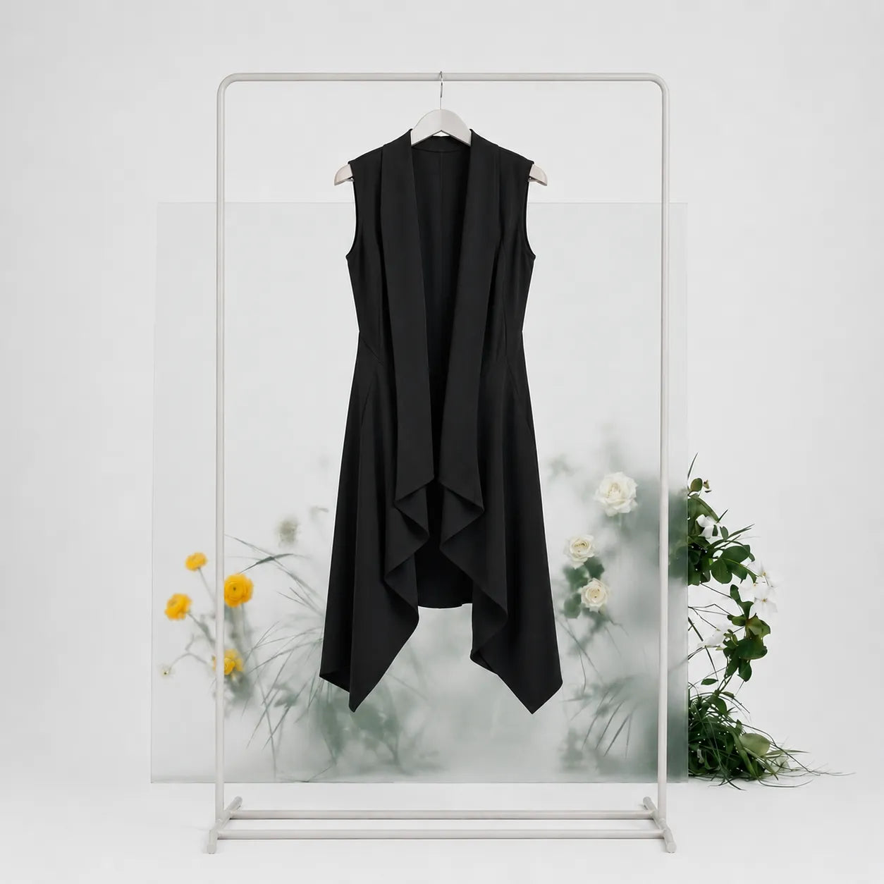 DrapDazzle Blazer - Black