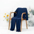 CozyPop Linen Set - Navy