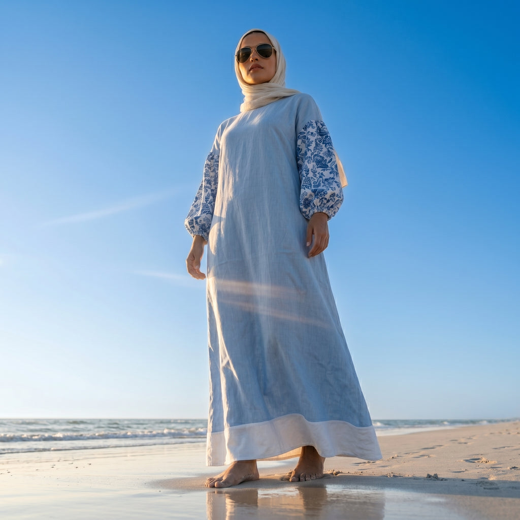 SymmetrySky Beach Dress