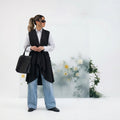 DrapDazzle Blazer - Black