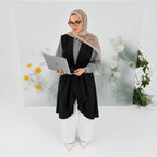 DrapDazzle Blazer - Black