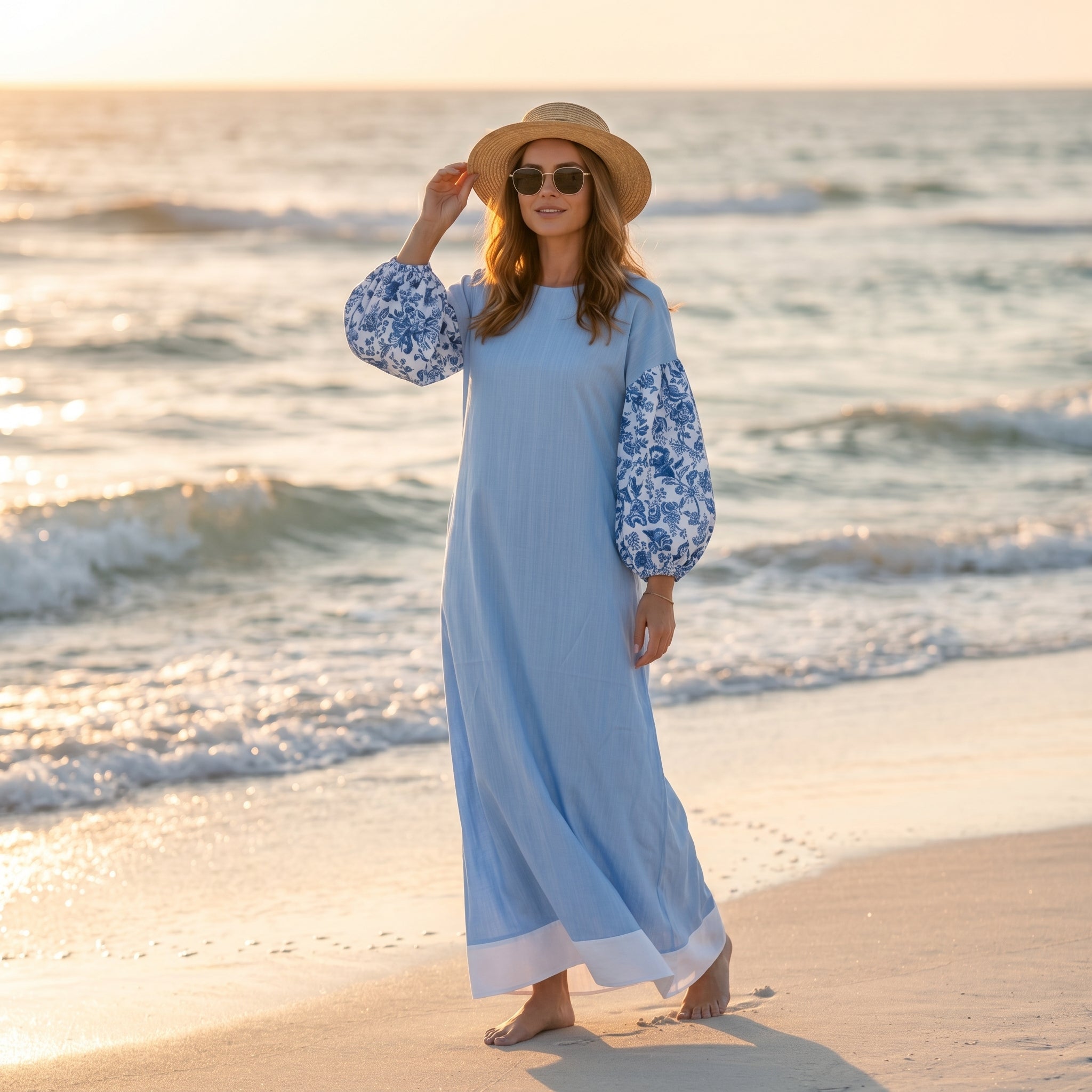 SymmetrySky Beach Dress