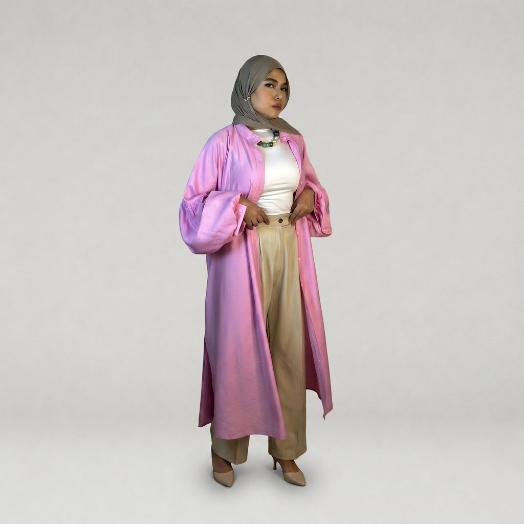 Linen Modest Shirt
