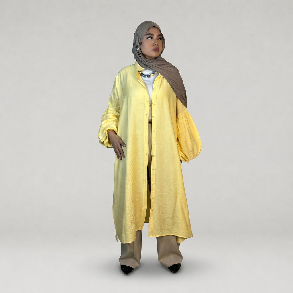 Linen Modest Shirt